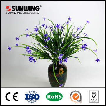 wedding decorative artificial pine branch with flowers